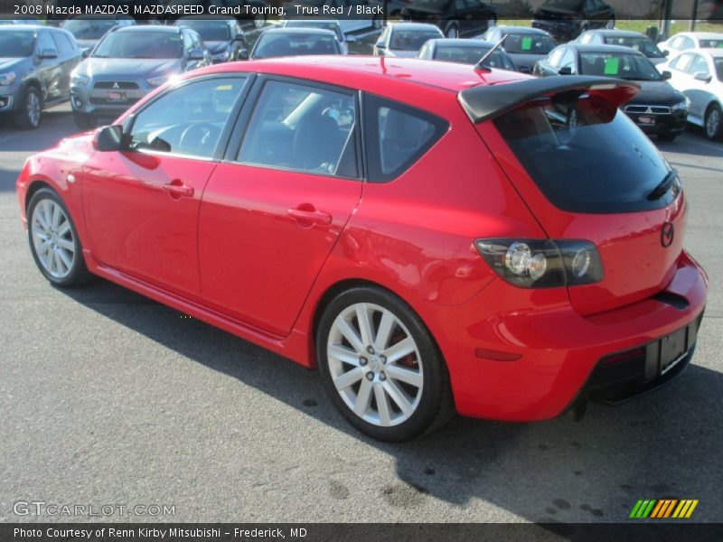 True Red / Black 2008 Mazda MAZDA3 MAZDASPEED Grand Touring