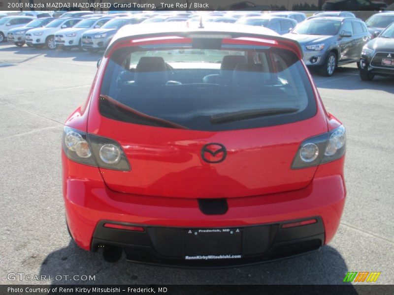 True Red / Black 2008 Mazda MAZDA3 MAZDASPEED Grand Touring