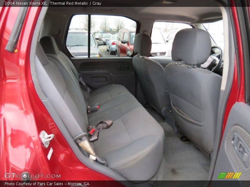 Thermal Red Metallic / Gray 2004 Nissan Xterra XE