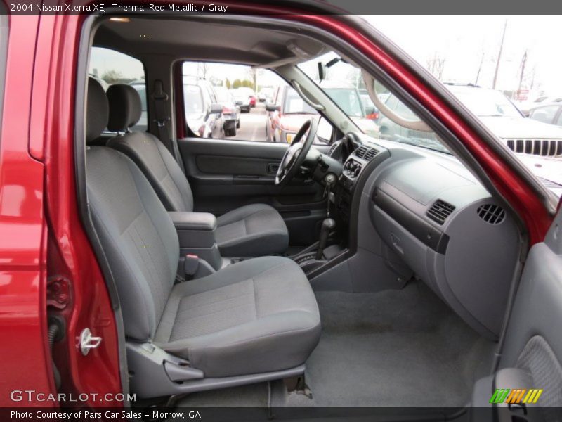 Thermal Red Metallic / Gray 2004 Nissan Xterra XE