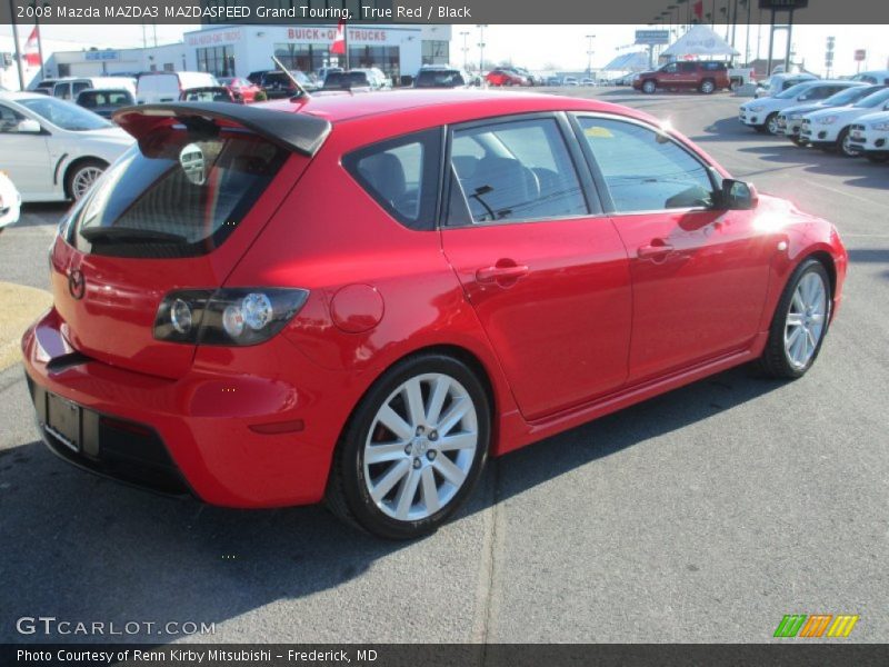 True Red / Black 2008 Mazda MAZDA3 MAZDASPEED Grand Touring