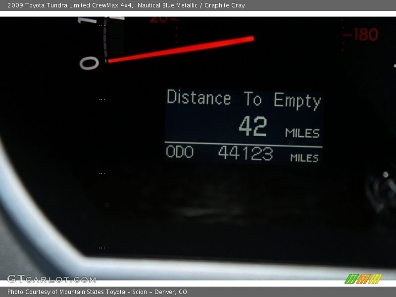 Nautical Blue Metallic / Graphite Gray 2009 Toyota Tundra Limited CrewMax 4x4