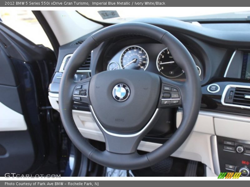  2012 5 Series 550i xDrive Gran Turismo Steering Wheel