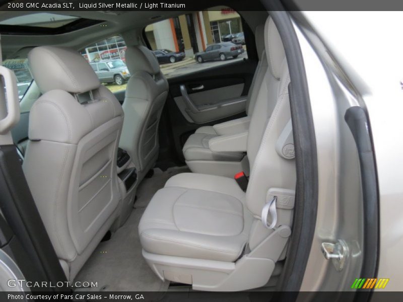 Liquid Silver Metallic / Light Titanium 2008 GMC Acadia SLT
