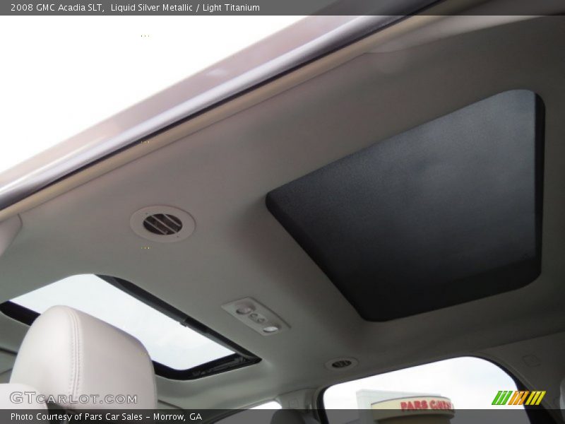 Liquid Silver Metallic / Light Titanium 2008 GMC Acadia SLT