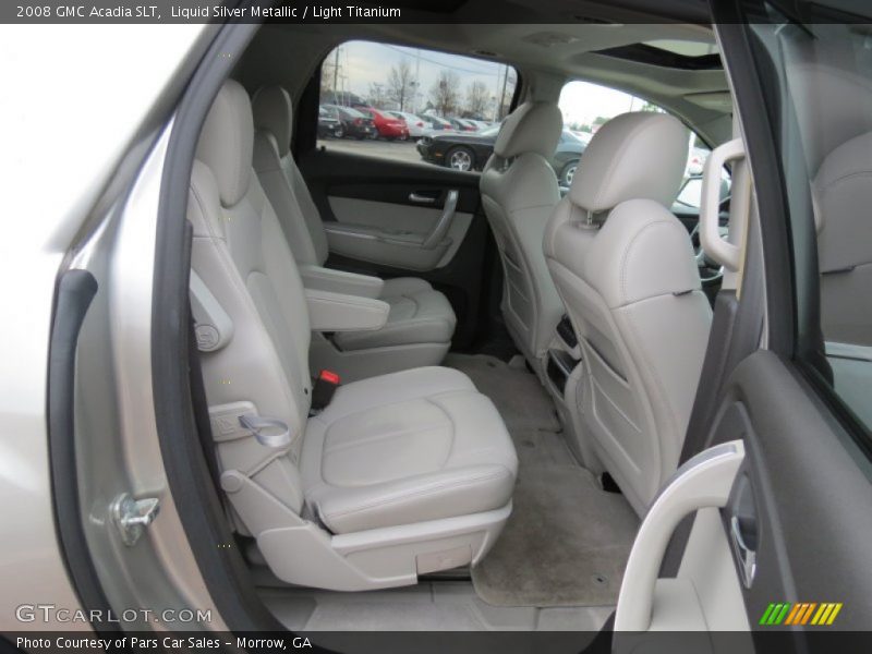 Liquid Silver Metallic / Light Titanium 2008 GMC Acadia SLT