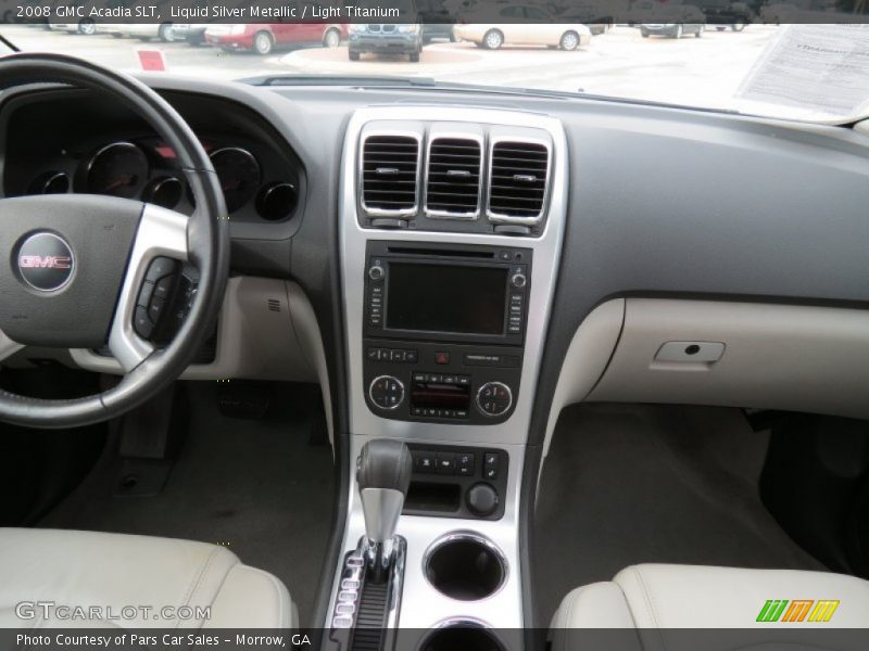 Liquid Silver Metallic / Light Titanium 2008 GMC Acadia SLT