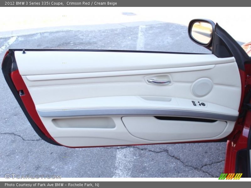 Crimson Red / Cream Beige 2012 BMW 3 Series 335i Coupe
