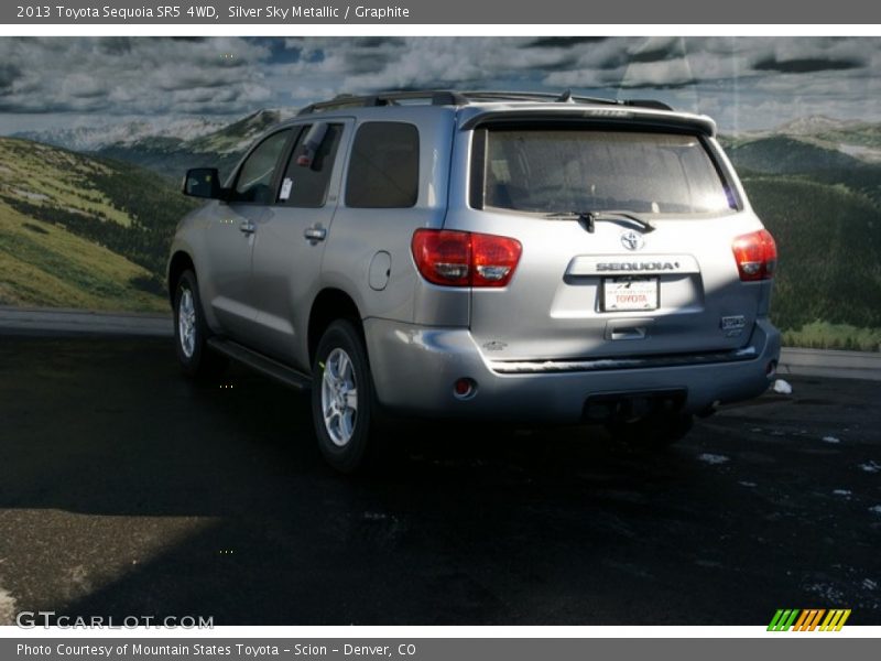 Silver Sky Metallic / Graphite 2013 Toyota Sequoia SR5 4WD