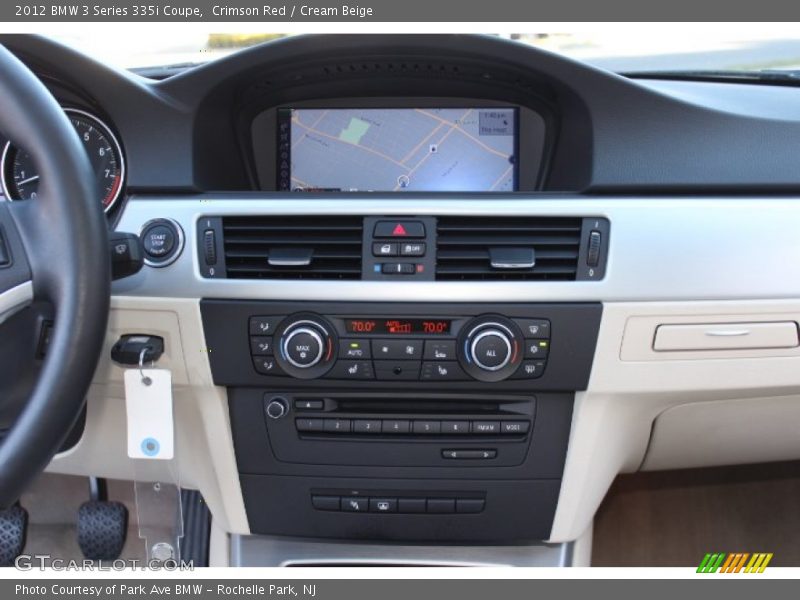 Crimson Red / Cream Beige 2012 BMW 3 Series 335i Coupe