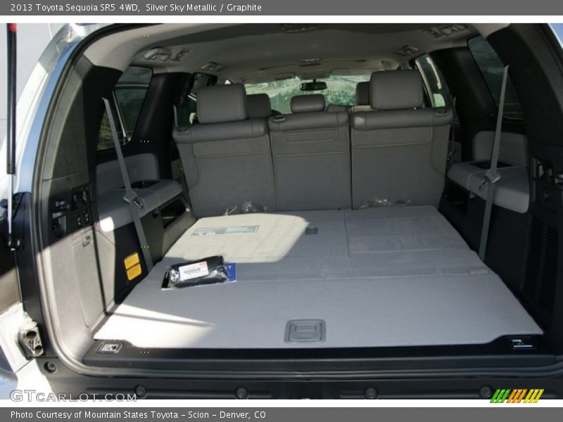 Silver Sky Metallic / Graphite 2013 Toyota Sequoia SR5 4WD