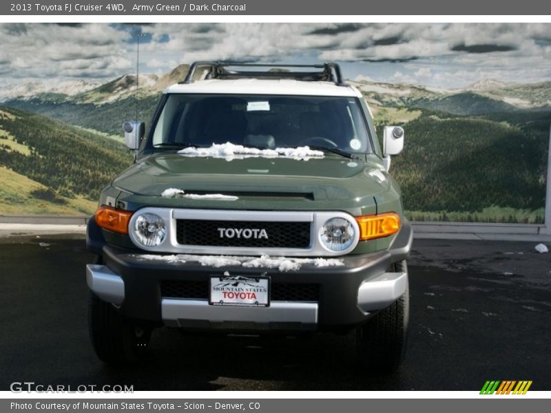 Army Green / Dark Charcoal 2013 Toyota FJ Cruiser 4WD
