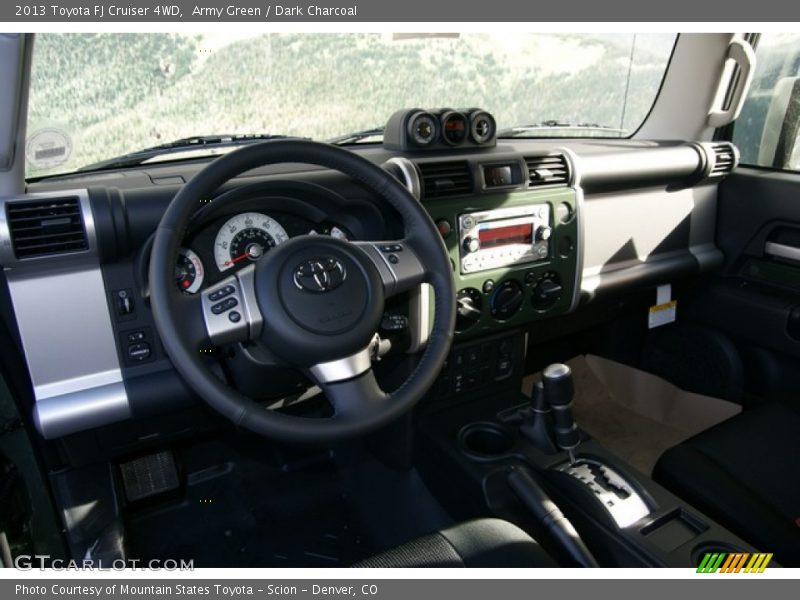Army Green / Dark Charcoal 2013 Toyota FJ Cruiser 4WD