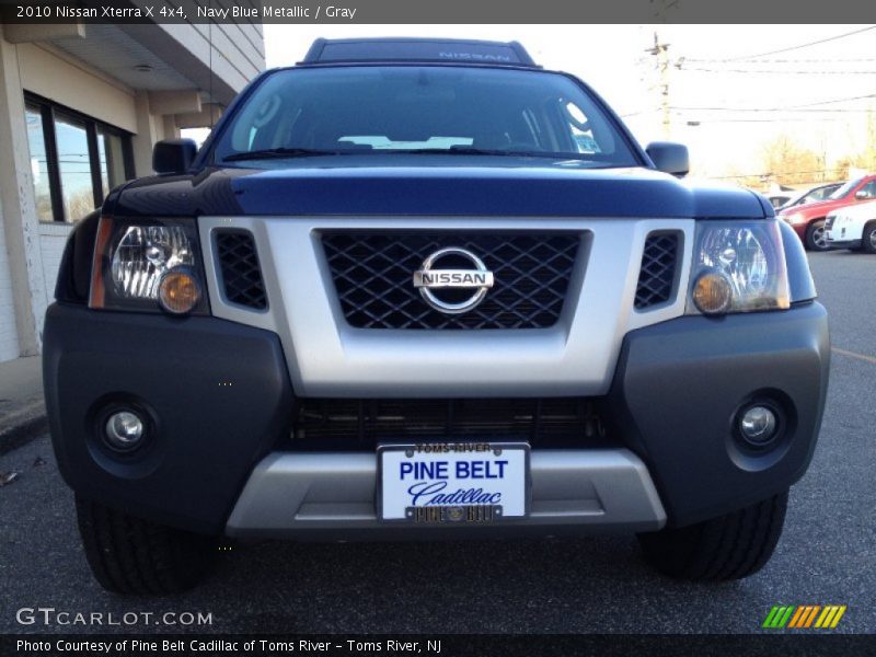 Navy Blue Metallic / Gray 2010 Nissan Xterra X 4x4