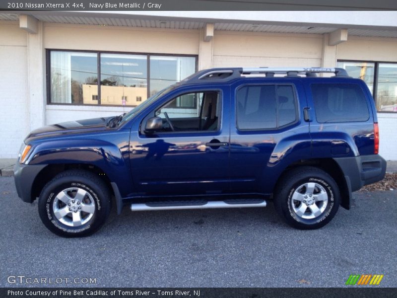 Navy Blue Metallic / Gray 2010 Nissan Xterra X 4x4