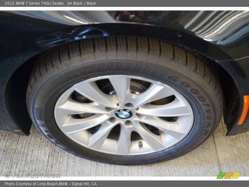 Jet Black / Black 2013 BMW 7 Series 740Li Sedan