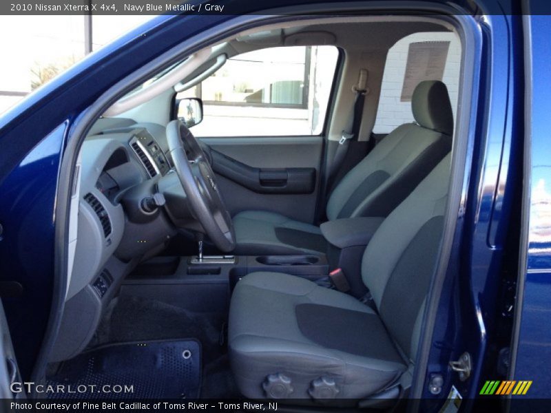 Navy Blue Metallic / Gray 2010 Nissan Xterra X 4x4