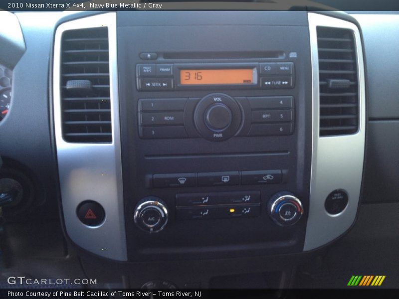Navy Blue Metallic / Gray 2010 Nissan Xterra X 4x4