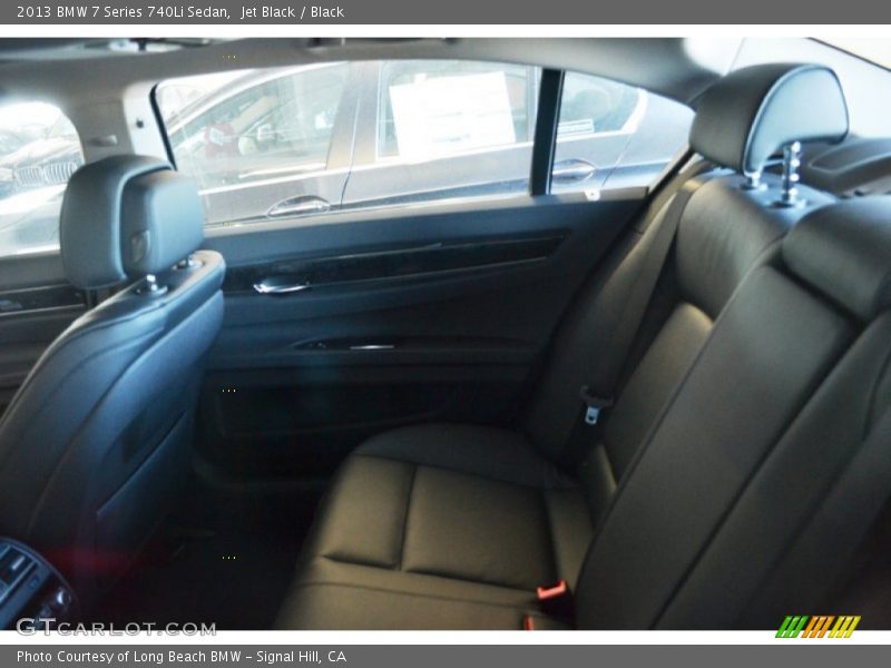 Jet Black / Black 2013 BMW 7 Series 740Li Sedan