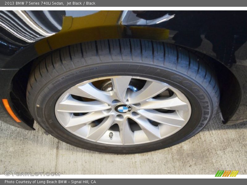 Jet Black / Black 2013 BMW 7 Series 740Li Sedan
