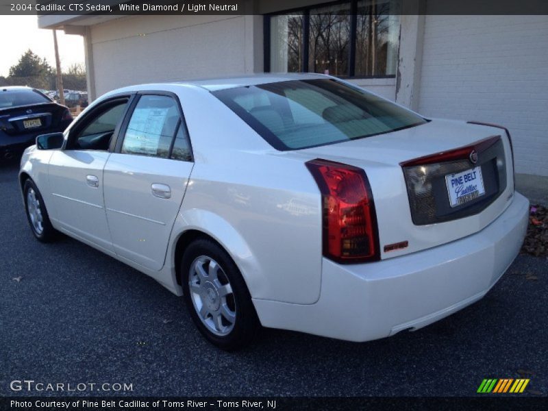 White Diamond / Light Neutral 2004 Cadillac CTS Sedan