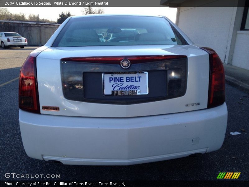 White Diamond / Light Neutral 2004 Cadillac CTS Sedan