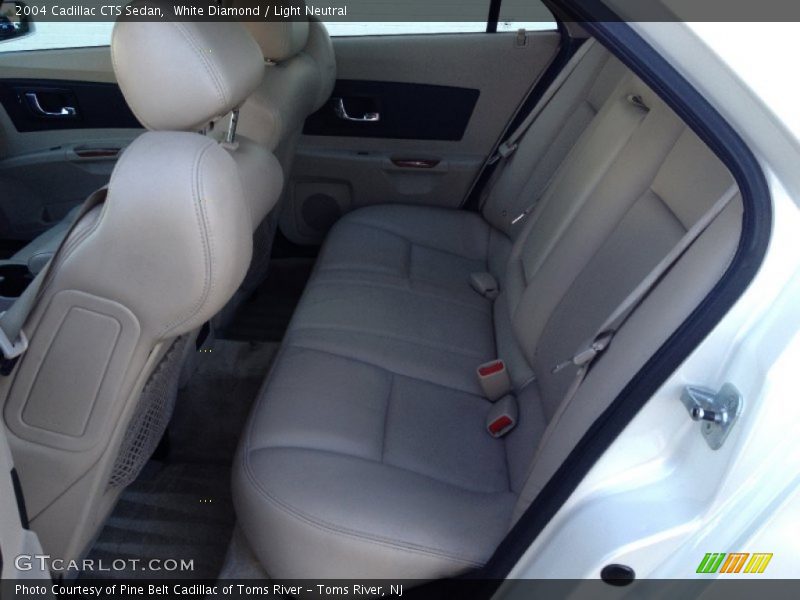 White Diamond / Light Neutral 2004 Cadillac CTS Sedan