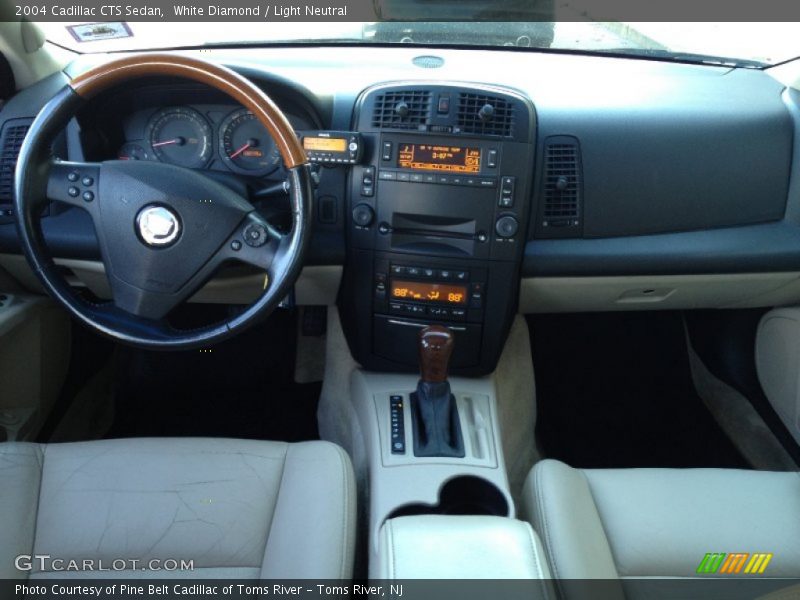 White Diamond / Light Neutral 2004 Cadillac CTS Sedan