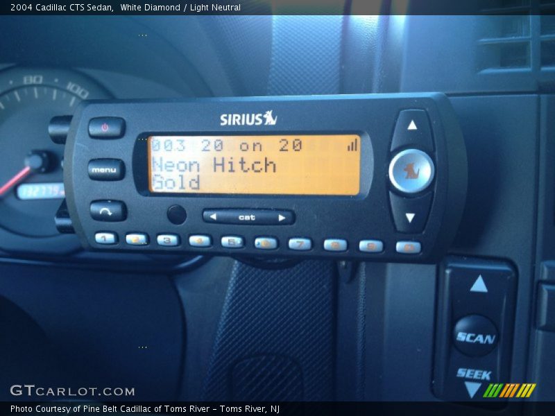White Diamond / Light Neutral 2004 Cadillac CTS Sedan