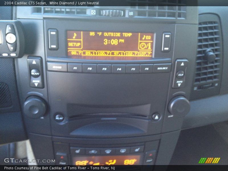 White Diamond / Light Neutral 2004 Cadillac CTS Sedan