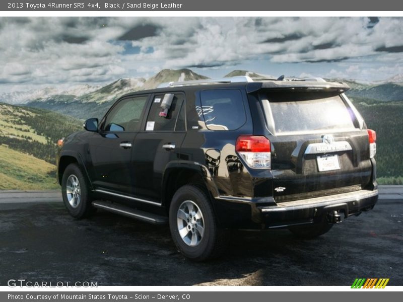 Black / Sand Beige Leather 2013 Toyota 4Runner SR5 4x4
