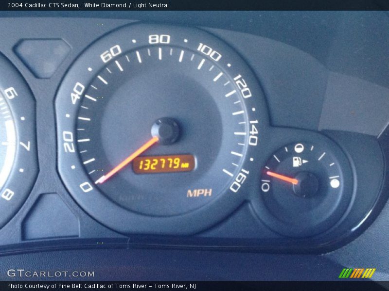 White Diamond / Light Neutral 2004 Cadillac CTS Sedan