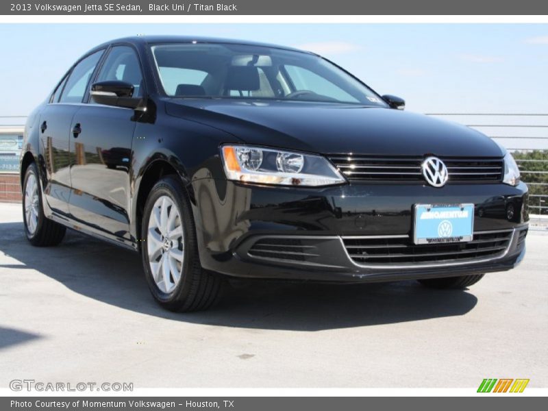 Black Uni / Titan Black 2013 Volkswagen Jetta SE Sedan