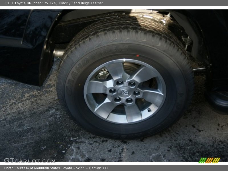 Black / Sand Beige Leather 2013 Toyota 4Runner SR5 4x4