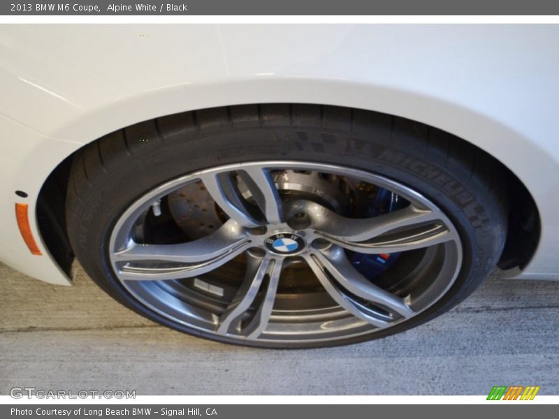 Alpine White / Black 2013 BMW M6 Coupe