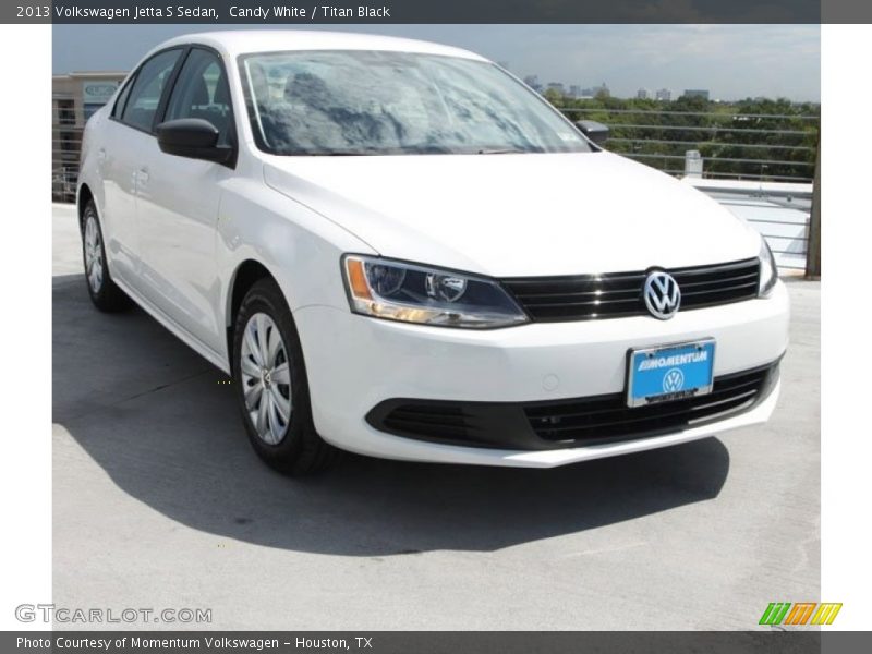 Candy White / Titan Black 2013 Volkswagen Jetta S Sedan