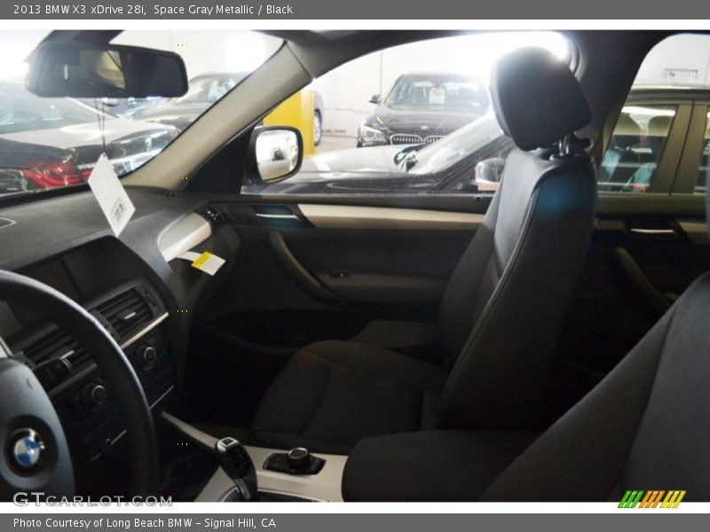 Space Gray Metallic / Black 2013 BMW X3 xDrive 28i