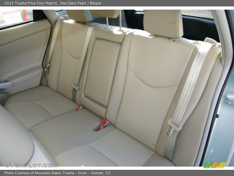 Sea Glass Pearl / Bisque 2013 Toyota Prius Four Hybrid
