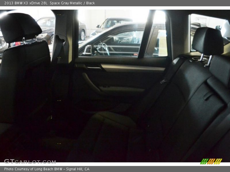 Space Gray Metallic / Black 2013 BMW X3 xDrive 28i