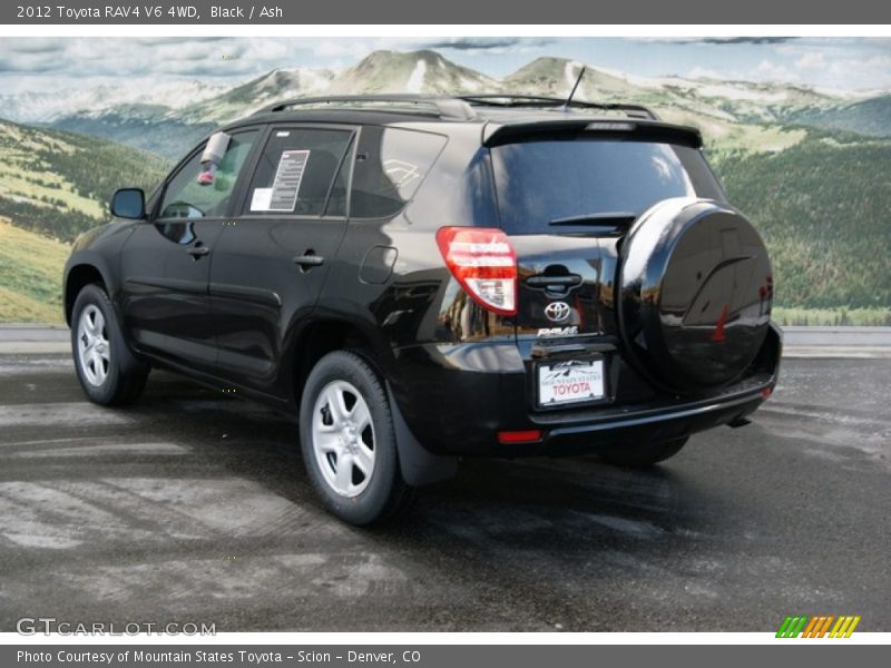 Black / Ash 2012 Toyota RAV4 V6 4WD