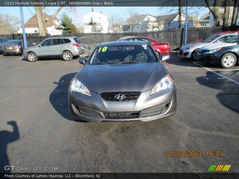 Nordschleife Gray / Black 2010 Hyundai Genesis Coupe 2.0T