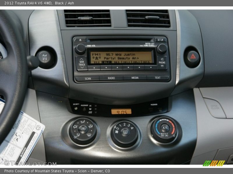 Black / Ash 2012 Toyota RAV4 V6 4WD