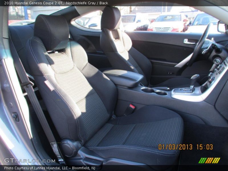 Nordschleife Gray / Black 2010 Hyundai Genesis Coupe 2.0T
