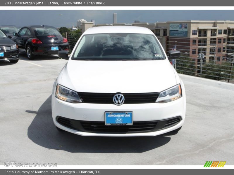 Candy White / Titan Black 2013 Volkswagen Jetta S Sedan