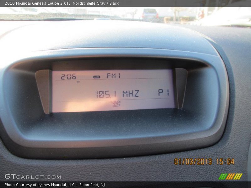 Nordschleife Gray / Black 2010 Hyundai Genesis Coupe 2.0T