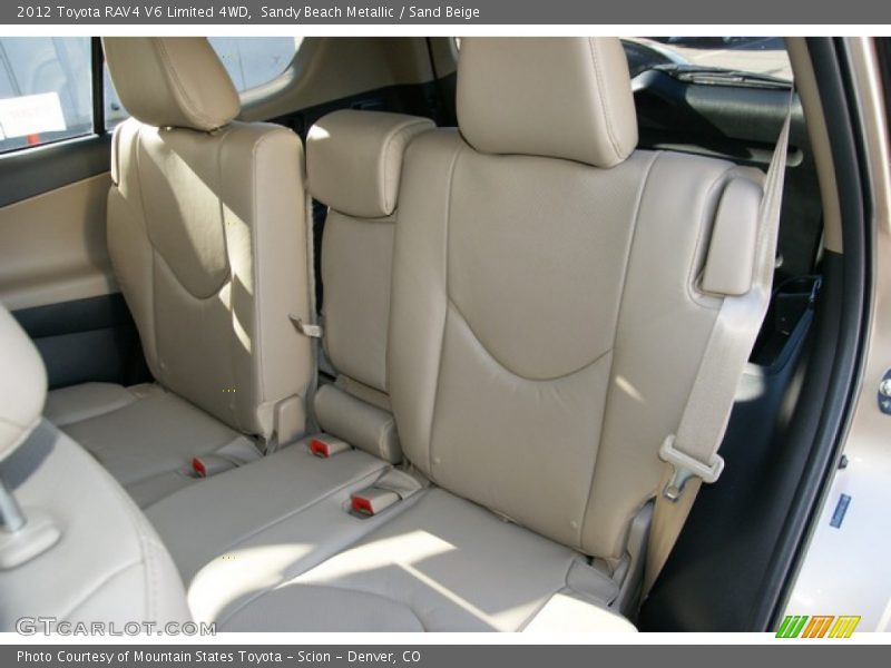 Sandy Beach Metallic / Sand Beige 2012 Toyota RAV4 V6 Limited 4WD