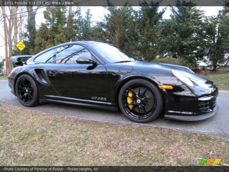 Black / Black 2011 Porsche 911 GT2 RS