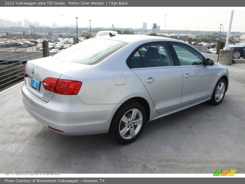Reflex Silver Metallic / Titan Black 2013 Volkswagen Jetta TDI Sedan