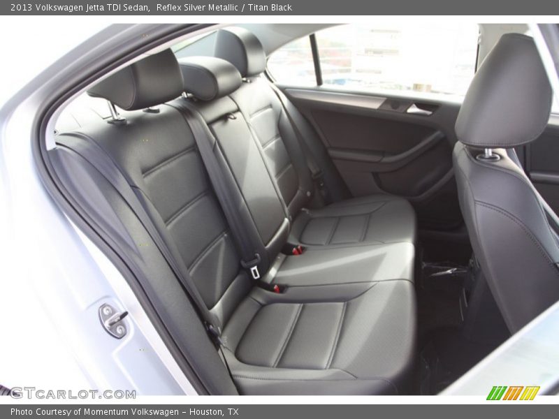 Reflex Silver Metallic / Titan Black 2013 Volkswagen Jetta TDI Sedan