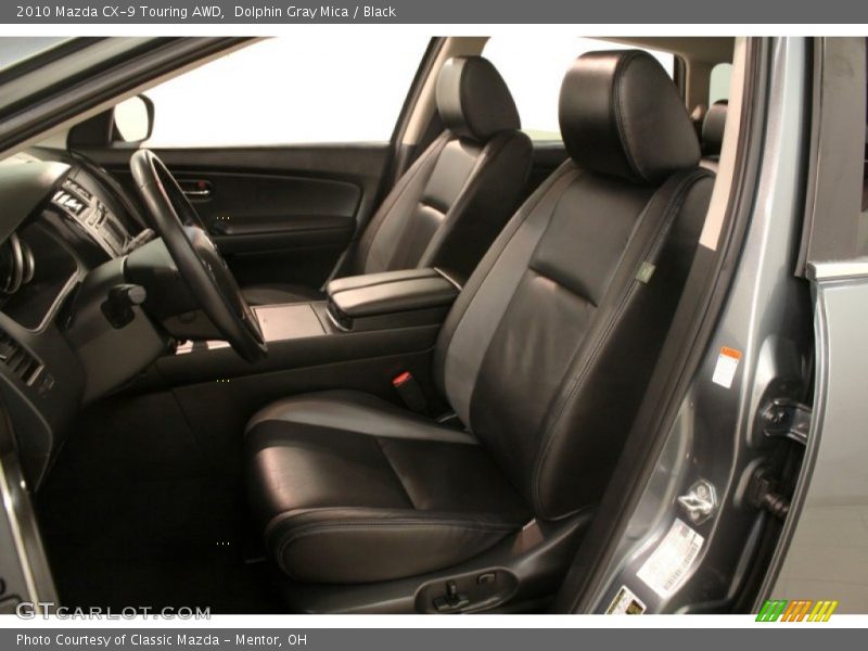 Dolphin Gray Mica / Black 2010 Mazda CX-9 Touring AWD